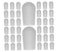 Healifty 100 pièces Couvre Vis pour Cintres Protège Fil de Cintre Embouts de Protection pour Fils de Blanc Accessoires pour Rangement et Organisation