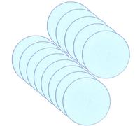 Healifty 100 Pièces Jetons de Bingo Compteurs D'exercices de Mathématiques Acrylique Bleu 19mm, Puces de Comptage Transparentes, Faciles à Manipuler, pour Jeux de Bingo et Apprentissage