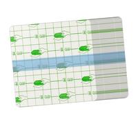 Healifty 100 pièces Palette à Main Adhésive pour Maquillage Film PU Étanche Plateau de Mélange pour Fond de Teint Fard à Paupières et Blush Usage Professionnel et Personnel