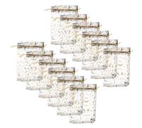 Healifty 100Pièces Organza à Cordon de Serrage Pochettes Élégantes pour Bijoux Bonbons et