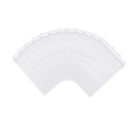 Healifty 100pièces Pochettes à Bijoux PVC Scellées pour Rangement De Bagues Boucles Oreilles Et Petits Objets Lot de Pochettes Réutilisables