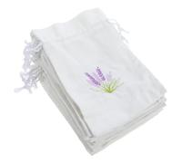 Healifty 10pièces Lot De Sachets Vides à Cordon Sacs Parfumés Armoires Format Coton Rangement Désodorisant Et Réutilisable