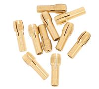 Healifty 10pièces Mandrin Laiton Pour Perceuse Mini Embouts De Remplacement Pour Outils Rotatifs Électriques Accessoire Polyvalent Et Compatible