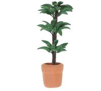 Healifty 12, Accessoire Décoration Miniature, Plante Verte Décorative, Modèle Mini Bonsaï pour Décor Intérieur, Jardin de Poupée