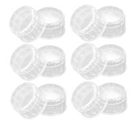 Healifty 12 pièces Couvercles Plastique Éclaboussures pour Shaker Cocktail Tasses à Jus et Thé Au Citron Couvercles Réutilisables pour Tasse à Secouer Protection Projections