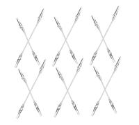 Healifty 12 pièces Pince Photo Crocodile Double Tête Lot de Clips pour Affichage de Photos Mémo et Décoration de Table Accessoires DIY
