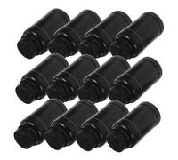 Healifty 12 Pièces Plastic Laboratory Sample Bottles Wide Mouth Chemical Reagent Containers With Volume Markings And Impact Resistant Design For Precise Liquid Storage