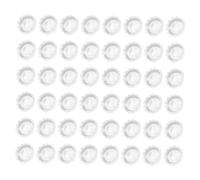 Healifty 120 pièces Lash Extension Holder Cups With Base For Eyelash Grafting Glue Control Tool To Minimize Waste Portable Eyelash Extension Supplies For Salon And Home Use