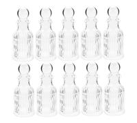 Healifty 12pièces Bouteille Eau Bénite Rechargeable avec Couvercle Contenant Vide pour Eau Bénite Usage Catholique Et Chrétien pour Première Communion Baptême Fête Religieuse