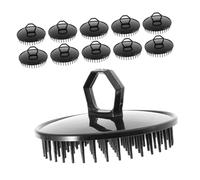 Healifty 15 pièces Brosse à Cheveux de Voyage Petite et Portable Massage Doux Du Chevelu Goupillon Shampooing Ergonomique pour Détente et Soin Quotidien Lot