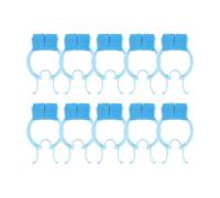 Healifty 16 Pièces Pinces Nasales de Fixation en Pom et Eva, Pratiques pour Utilisation en Voyage et Activités Extérieures