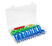 Healifty 1Ensemble Outil de Déconnexion de Conduite de Carburant Kit de Retrait pour Climatisation et Tuyaux de Réfrigérant avec Boîte de Rangement Outils Polyvalents pour Réparations Automobiles