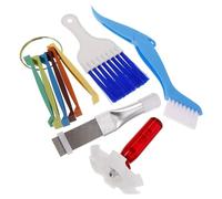 Healifty 1ensemble Set De Nettoyage Pour Ailerons De Climatiseur Inoxydable Kit Complet De Outils Pour Évacuer La Poussière Et Entretenir Les Condenseurs De Réfrigérateur Et Air