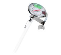 Healifty 1Pièce Thermomètre à Thé Acier Inoxydable Thermomètre Alimentaire de Type pour Cuisson et Boissons Chaudes Haute Précision et pour Viande Café et Barbecue