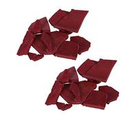 HEALIFTY 2 Pcs Cire Colorant Bougie Colorant Colorant Bloc de Cire Flocons Colorant pour Bricolage Bougies de Soja Bougie Parfumée Faire Des Fournitures (Rouge Foncé)