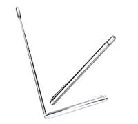 Healifty 2 pièces Baguettes Sourcier Acier Inoxydable Télescopiques Outil de Radiesthésie Portable pour Détection Eau et Exploration Tiges Robustes et Pratiques pour Sourcier Professionnel