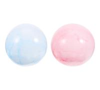 Healifty 2 pièces Balle de Pilates Professionnelle Mini Ballon Léger Portable pour Yoga Renforcement Musculaire Étirement et Rééducation Accessoire Polyvalent Fitness et Équilibre