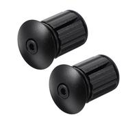 Healifty 2 pièces Bouchons de Guidon Alliage Réglables et Verrouillables pour Vélo Route et VTT Embouts de Cintre Légers et Résistants Corrosion Bords Arrondis Parements