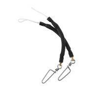 Healifty 2 pièces Cordon Élastique de Chasse sous Amortisseur Latex pour du Choc Ligne de Rappel Antirecul Accessoire pour Éviter la Perte du Poisson