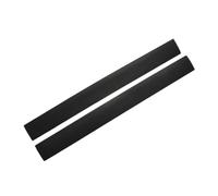 Healifty 2 pièces Couvre Gap Silicone de Cuisine Lot de Bandes Résistantes Chaleur pour Cuisinière et Comptoir Protection Graisse pour Cuisine Moderne Noir
