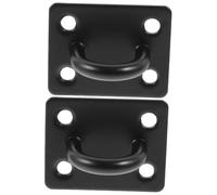 Healifty 2 pièces Crochet U Acier Inoxydable Crochet Plafond Suspendu Robuste pour Fixation Plafond pour Garage Véranda et Plantes Suspendues Charge Élevée Installation Facile