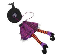 Healifty 2 Pièces Housse de Bouteille Halloween Couvre-Bouteille Long Jambes Décoratif Compatible Vin et pour et Décorations de Table