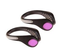 Healifty 2 pièces LED Shoe Clip Lights Safety Night Running Gear Clips Non-Slip Weather Resistant for Runners Joggers Cyclists Walkers