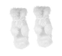 Healifty 2 Pièces Lot Housses de Bouteille de Peluche Douce Sacs Réutilisables avec Cordon pour Décoration Festive Adaptées Aux Bouteilles de Vin et Boissons pour et Mariages