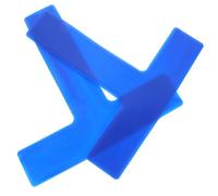 Healifty 2 Pièces Marqueur de Sol D’entraînement en PVC Bleu | Bords Arrondis, en Place Rapide, Usage en Gymnase et Cours D’éducation Physique, Design Créatif
