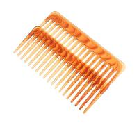 Healifty 2 pièces Peigne à Dents Larges Léger pour Cheveux Épais et Bouclés Démêlant sans Casse pour Salon de Coiffure et Usage Quotidien Couleur Aléatoire Couleur Aléatoire