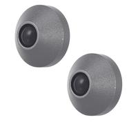 Healifty 2 Pièces Pieds pour Clavier en Aluminium, Support | Compatibilité, Réduit la Fatigue du Poignet, Usage Bureautique, Rehausseur Professionnel pour Clavier