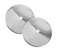 Healifty 2 Pièces Plaque Diffuseur de Chaleur Acier Inoxydable pour Cuisinière à Induction de Adaptateur pour Plaques à Induction et à Gaz Couverture de Pot Chaud