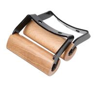 Healifty 2 pièces Poignée de Casserole Bois de Hêtre Résistance Haute Température Poignée Latérale Ergonomique de Rechange pour Poêles et Casseroles Protection Anti-brûlure