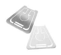 Healifty 2 Pièces Support de Médailles Pliable Étagère à Médailles de Table Présentoir pour Récompenses et Badges Support Pratique et pour Affichage Organisateur de Multifonctionnel