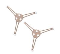 Healifty 2 pièces Support de Plateau Tournant pour Micro Ondes Anneau de Remplacement Pratique et pour Rotation de Plat Accessoire de Cuisine pour Chauffe Uniforme des Aliments