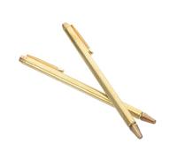 Healifty 2 pièces Tiges de Radiesthésie Longues Cuivre Pur Robustes et Portables pour Détection Extérieure Rotation Fluide et Surface de Bâtons de sans Manuel