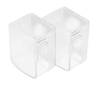 Healifty 2 Pièces Verrou De Porte Anti-blocage Pour Enfant Lot Facile à Installer Pour Chambre Dispositif De Sécurité Anti-ouverture Pour Garçon Fille Pour Maison Ou Bureau