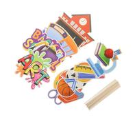 Healifty 20 Pièces Accessoires Photo Décorations de Rentrée Scolaire pour Photobooth Props Manuels Thème pour Célébrations et Écolières