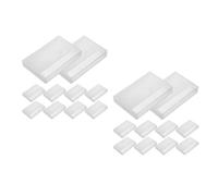 Healifty 20 Pièces Boîte de Rangement Cassette Audio Rétro en Plastique PS | Organisation Pratique, Collections Personnelles, Design Rétro, Extérieur Lisse, Sensation Confortable, Usage Quotidien