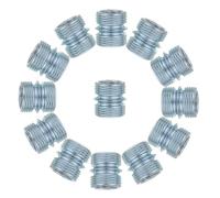 Healifty 20 Pièces Connecteurs Métalliques pour Étagères Od Raccords à Double Filetage pour Poteaux de Rayonnage Accessoires de Remplacement pour Extension Unités de Stockage