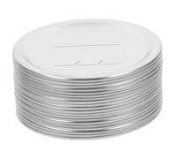 Healifty 20 pièces Couvercles de Pots Épais Lot de Couvercles de Bocal à Conservation Compatible avec Pots Mason et Résistants Parfait pour Confitures et Conserves