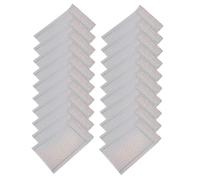 Healifty 20 pièces Lot de Pochettes Expédition Bulles Métalliques Sacs Envoi Colis Résistants Étanches Antichoc pour Emballage Sécurisé