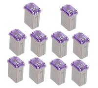 Healifty 20 Pièces Mini Square Inline Fuse Holder Adapter Antivibration Shockproof High-temperature Resistant For Vehicle And Circuit Protection