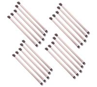 Healifty 20 pièces Pinceaux Maquillage Double Tête Brosse Fard Paupières Multifonction Visage et Yeux Douceur