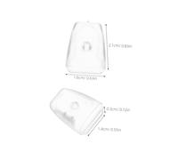 Healifty 20 pièces Protection PVC pour Égouttoir de Cuisine Supports Stables et Imperméables pour Panier Égouttoir Accessoires pour Grille Évier Protection Fuites et Dommages Aux Surfaces