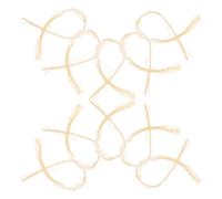 Healifty 20 Sachets de Fils Tenseurs Protéinés Dorés pour Lifting et Raffermissement du Visage 12 Fils par Sachet pour Femmes et Hommes Anti-Rides et Remodelage Cutané Soin Visage Anti-Âge