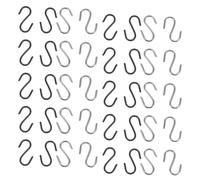Healifty 200 Crochets en S Mini en Acier Inoxydable 200Pcs pour Suspendre Bijoux Décorations la Cuisine et Jardin Crochets Muraux Polyvalents
