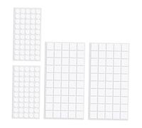 Healifty 200 Pastilles Adhésives Double Face Transparentes 10Mm Rondes 20Mm Carrées Pâte à Modeler Amovible pour Affiches Ballons et Décoration DIY sans Trace