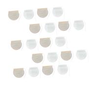 Healifty 200 pièces Filtre à Thé Ronds Papier avec Cordon Sachets Infuseurs pour Thé Épices Café Sans de Substances Diamètre Blanc et Naturel Portable et Jetable