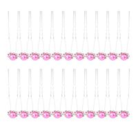 Healifty 20pièces Lot de Épingles à Cheveux Forme de U Ornées de Perles pour Usage Quotidien et Mariage Rose